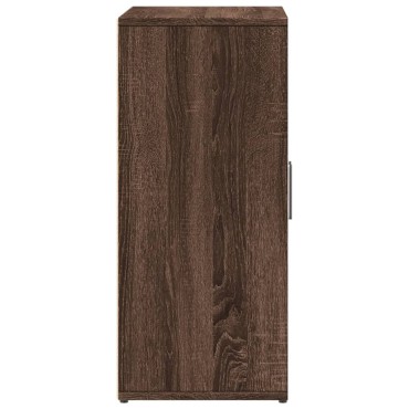 vidaXL Βοηθητικό Ντουλάπι Καφέ Δρυς 60x31x70cm από Επεξεργασμένο Ξύλο 1 τεμ.