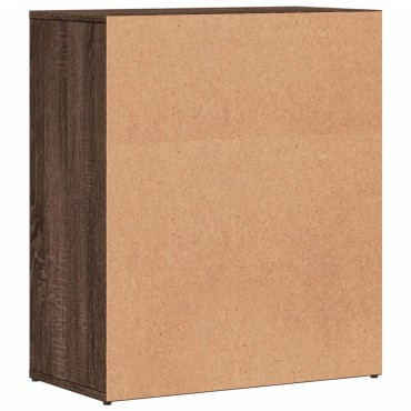vidaXL Βοηθητικό Ντουλάπι Καφέ Δρυς 60x31x70cm από Επεξεργασμένο Ξύλο 1 τεμ.