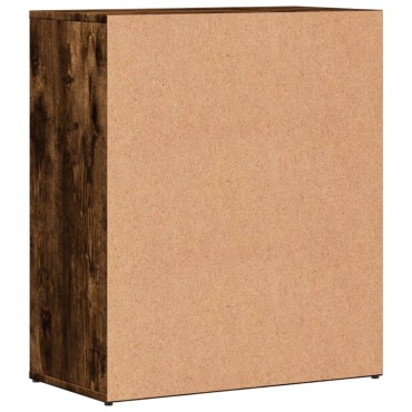 vidaXL Βοηθητικό Ντουλάπι Καπνιστή Δρυς 60x31x70cm Επεξεργασμένο Ξύλο 1 τεμ.