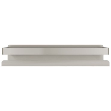 vidaXL Ράφι Μπάνιου 30x10x6cm Βουρτσισμένο Ανοξείδωτο Ατσάλι 304