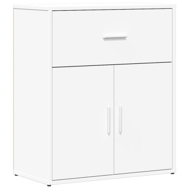 vidaXL Βοηθητικό Ντουλάπι Λευκό 60x31x70cm από Επεξεργασμένο Ξύλο 1 τεμ.