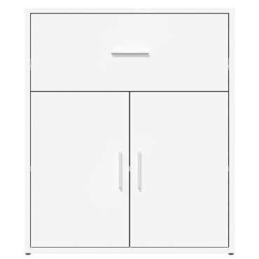 vidaXL Βοηθητικό Ντουλάπι Λευκό 60x31x70cm από Επεξεργασμένο Ξύλο 1 τεμ.
