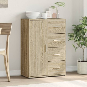 vidaXL Ντουλάπι Sonoma Δρυς 60x31x84cm Επεξεργασμένο Ξύλο 1 τεμ.