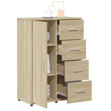 vidaXL Ντουλάπι Sonoma Δρυς 60x31x84cm Επεξεργασμένο Ξύλο 1 τεμ.
