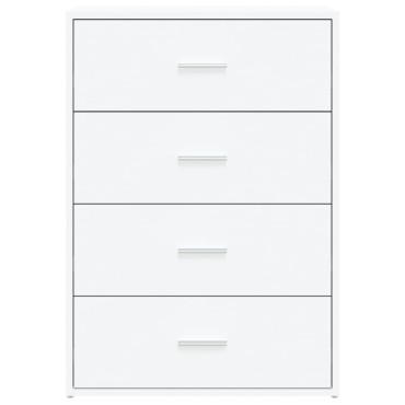 vidaXL Βοηθητικό Ντουλάπι Λευκό 60x31x84cm από Επεξεργασμένο Ξύλο 1 τεμ.