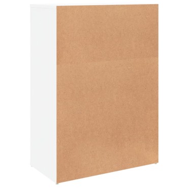 vidaXL Βοηθητικό Ντουλάπι Λευκό 60x31x84cm από Επεξεργασμένο Ξύλο 1 τεμ.