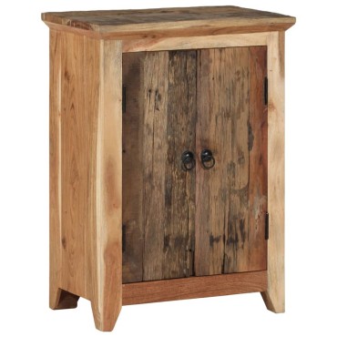 vidaXL Ντουλάπι 55x33x75cm Μασίφ Ξύλο Ακακίας/Ανακυκλωμένο Ξύλο 1 τεμ.
