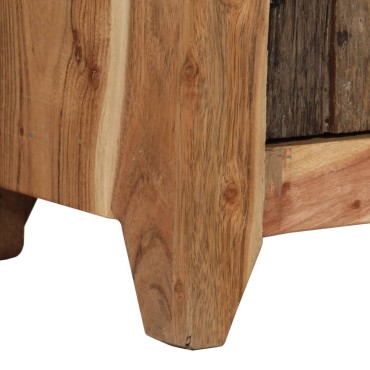 vidaXL Ντουλάπι 55x33x75cm Μασίφ Ξύλο Ακακίας/Ανακυκλωμένο Ξύλο 1 τεμ.