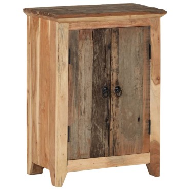 vidaXL Ντουλάπι 55x33x75cm Μασίφ Ξύλο Ακακίας/Ανακυκλωμένο Ξύλο 1 τεμ.