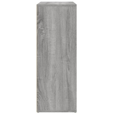 vidaXL Μπουφές Γκρι Sonoma 60x31x84cm από Επεξεργασμένο Ξύλο 1 τεμ.