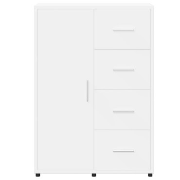 vidaXL Βοηθητικό Ντουλάπι Λευκό 60x31x84cm από Επεξεργασμένο Ξύλο 1 τεμ.