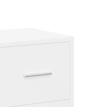 vidaXL Βοηθητικό Ντουλάπι Λευκό 60x31x84cm από Επεξεργασμένο Ξύλο 1 τεμ.