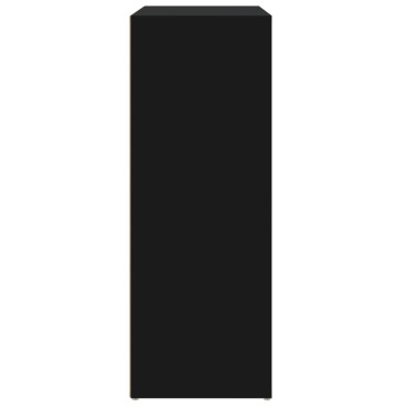 vidaXL Συρταριέρα Μαύρη 60x31x84cm από Επεξεργασμένο Ξύλο 1 τεμ.