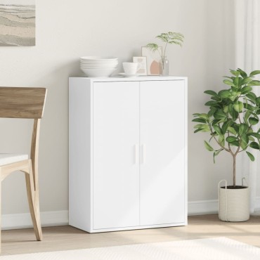 vidaXL Βοηθητικό Ντουλάπι Λευκό 60x31x84cm από Επεξεργασμένο Ξύλο 1 τεμ.