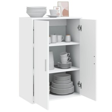 vidaXL Βοηθητικό Ντουλάπι Λευκό 60x31x84cm από Επεξεργασμένο Ξύλο 1 τεμ.