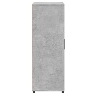 vidaXL Ντουλάπι Γκρι Σκυροδέματος 60x31x84cm Επεξεργασμένο Ξύλο 1 τεμ.