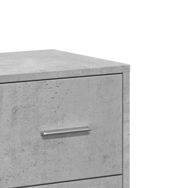 vidaXL Ντουλάπι Γκρι Σκυροδέματος 60x31x84cm Επεξεργασμένο Ξύλο 1 τεμ.