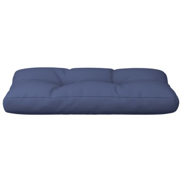 vidaXL Μαξιλάρι Παλέτας Ναυτικό Μπλε 120x40x12cm Υφασμάτινο