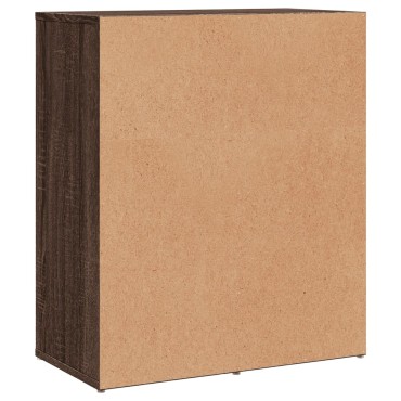 vidaXL Βοηθητικό Ντουλάπι Καφέ Δρυς 60x31x70cm από Επεξεργασμένο Ξύλο 1 τεμ.