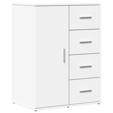 vidaXL Βοηθητικό Ντουλάπι Λευκό 59x39x80cm Επεξεργασμένο Ξύλο 1 τεμ.