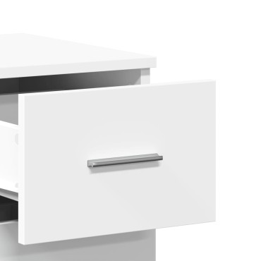 vidaXL Βοηθητικό Ντουλάπι Λευκό 59x39x80cm Επεξεργασμένο Ξύλο 1 τεμ.