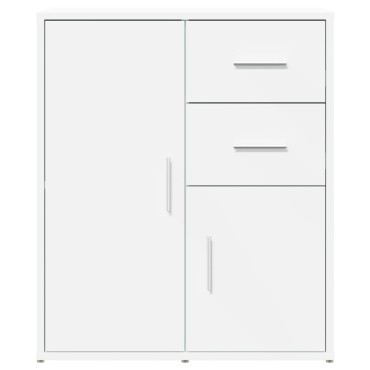 vidaXL Βοηθητικό Ντουλάπι Λευκό 60x31x70cm από Επεξεργασμένο Ξύλο 1 τεμ.