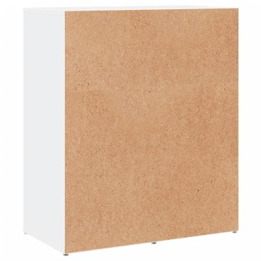 vidaXL Βοηθητικό Ντουλάπι Λευκό 60x31x70cm από Επεξεργασμένο Ξύλο 1 τεμ.