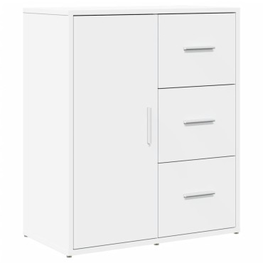 vidaXL Βοηθητικό Ντουλάπι Λευκό 60x31x70cm από Επεξεργασμένο Ξύλο 1 τεμ.