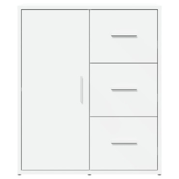 vidaXL Βοηθητικό Ντουλάπι Λευκό 60x31x70cm από Επεξεργασμένο Ξύλο 1 τεμ.