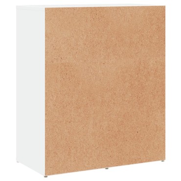 vidaXL Βοηθητικό Ντουλάπι Λευκό 60x31x70cm από Επεξεργασμένο Ξύλο 1 τεμ.