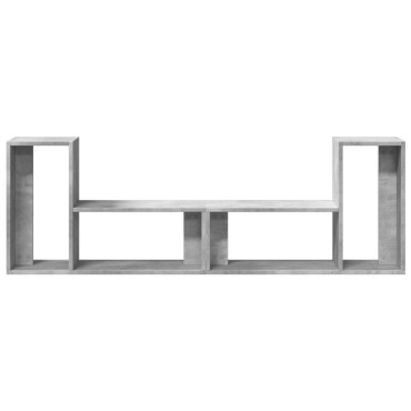 vidaXL Έπιπλα Τηλεόρασης 2 τεμ. Γκρι Σκυρ. 75x30x50cm Επεξεργ. Ξύλο