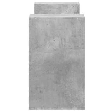 vidaXL Έπιπλα Τηλεόρασης 2 τεμ. Γκρι Σκυρ. 75x30x50cm Επεξεργ. Ξύλο