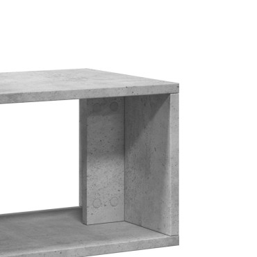 vidaXL Έπιπλα Τηλεόρασης 2 τεμ. Γκρι Σκυρ. 75x30x50cm Επεξεργ. Ξύλο