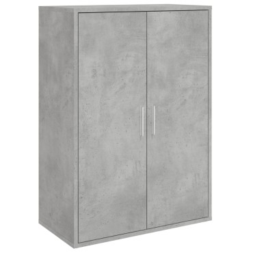 vidaXL Ντουλάπι Γκρι Σκυροδέματος 60x31x84cm Επεξεργασμένο Ξύλο 1 τεμ.