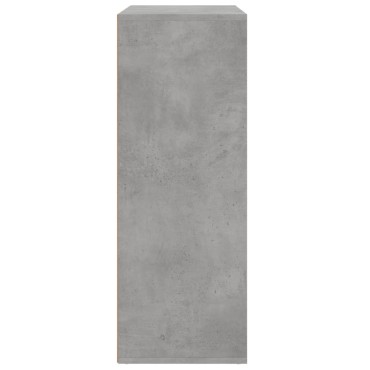 vidaXL Ντουλάπι Γκρι Σκυροδέματος 60x31x84cm Επεξεργασμένο Ξύλο 1 τεμ.