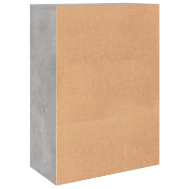 vidaXL Ντουλάπι Γκρι Σκυροδέματος 60x31x84cm Επεξεργασμένο Ξύλο 1 τεμ.