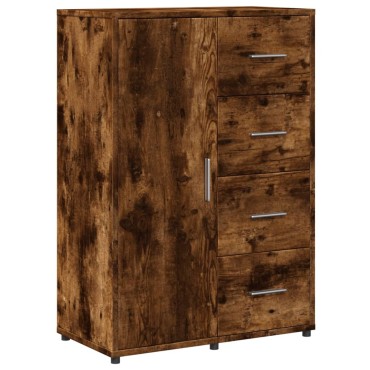 vidaXL Ντουλάπι Καπνιστή Δρυς 60x31x84cm από Επεξεργασμένο Ξύλο 1 τεμ.