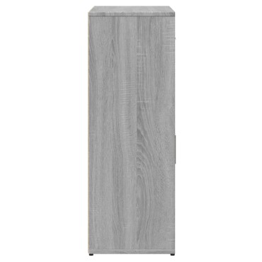 vidaXL Ντουλάπι Γκρι Sonoma 60x30x84cm από Επεξεργασμένο Ξύλο 1 τεμ.