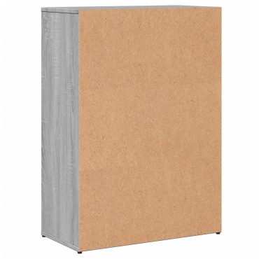 vidaXL Ντουλάπι Γκρι Sonoma 60x30x84cm από Επεξεργασμένο Ξύλο 1 τεμ.