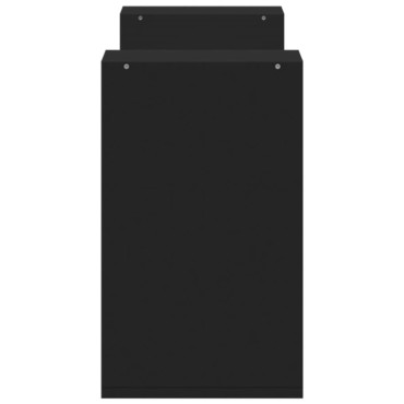 vidaXL Έπιπλα Τηλεόρασης 2 τεμ. Μαύρα 75x30x50cm Επεξεργασμένο Ξύλο