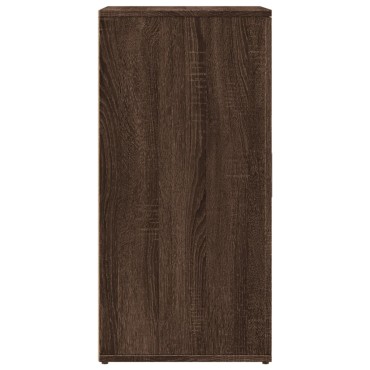 vidaXL Μπουφές Καφέ Δρυς 59x39x80cm από Επεξεργασμένο Ξύλο 1 τεμ.