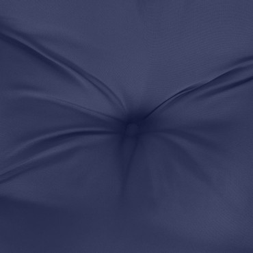 vidaXL Μαξιλάρι Παλέτας Ναυτικό Μπλε 120x80x12cm Υφασμάτινο