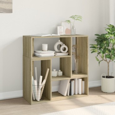 vidaXL Έπιπλα Τηλεόρασης 2 τεμ. Sonoma Δρυς 75x30x50cm Επεξ. Ξύλο