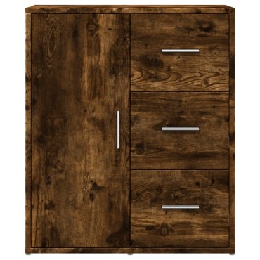 vidaXL Βοηθητικό Ντουλάπι Καπνιστή Δρυς 60x31x70cm Επεξεργασμένο Ξύλο 1 τεμ.