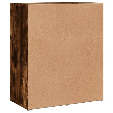 vidaXL Βοηθητικό Ντουλάπι Καπνιστή Δρυς 60x31x70cm Επεξεργασμένο Ξύλο 1 τεμ.