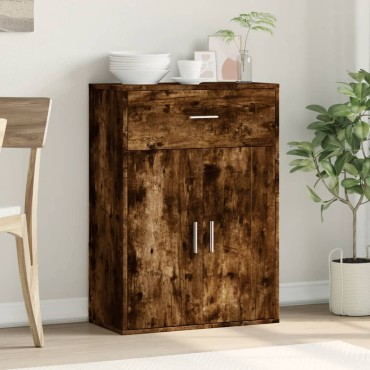 vidaXL Ντουλάπι Καπνιστή Δρυς 60x30x84cm από Επεξεργασμένο Ξύλο 1 τεμ.