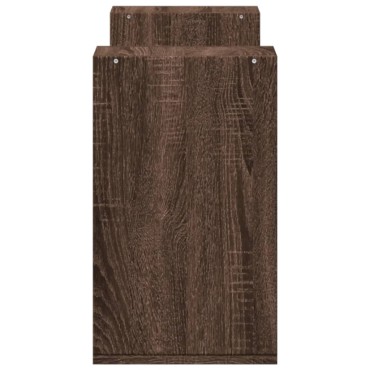 vidaXL Έπιπλα Τηλεόρασης 2 τεμ. Καφέ Δρυς 75x30x50cm Επεξ. Ξύλο