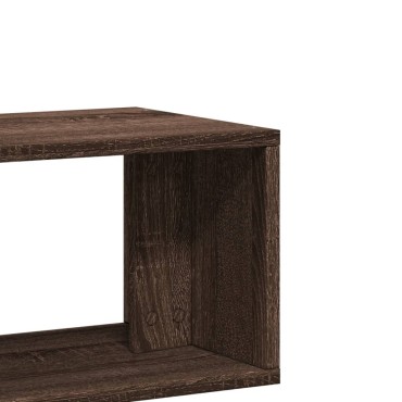 vidaXL Έπιπλα Τηλεόρασης 2 τεμ. Καφέ Δρυς 75x30x50cm Επεξ. Ξύλο