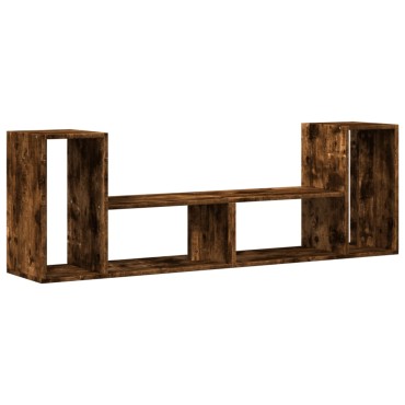 vidaXL Έπιπλα Τηλεόρασης 2 τεμ. Καπν. Δρυς 75x30x50cm Επ. Ξύλο