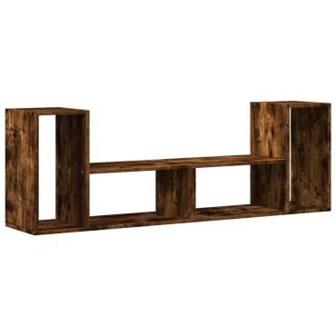 vidaXL Έπιπλα Τηλεόρασης 2 τεμ. Καπν. Δρυς 75x30x50cm Επ. Ξύλο